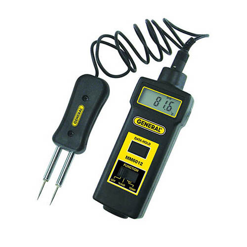 General Tools MM6012 General Purpose Moisture Meter