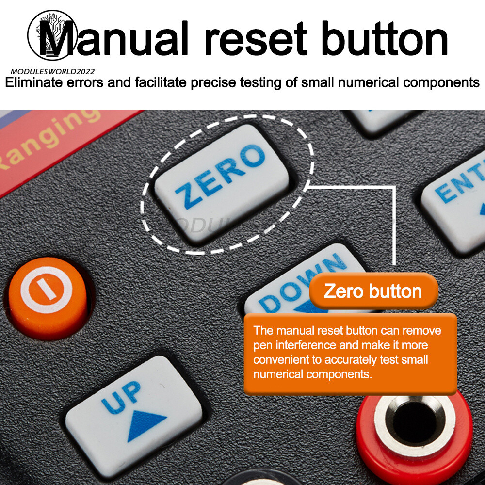 MLC500 Auto Range LCR Capacitance Inductance Meter Digital Capacitance Tester