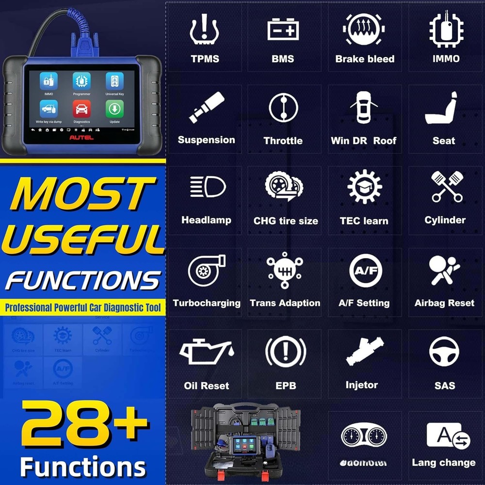 2025 Autel MaxiIM IM508S IMMO Key Programming All System Diagnostic Scanner Kit