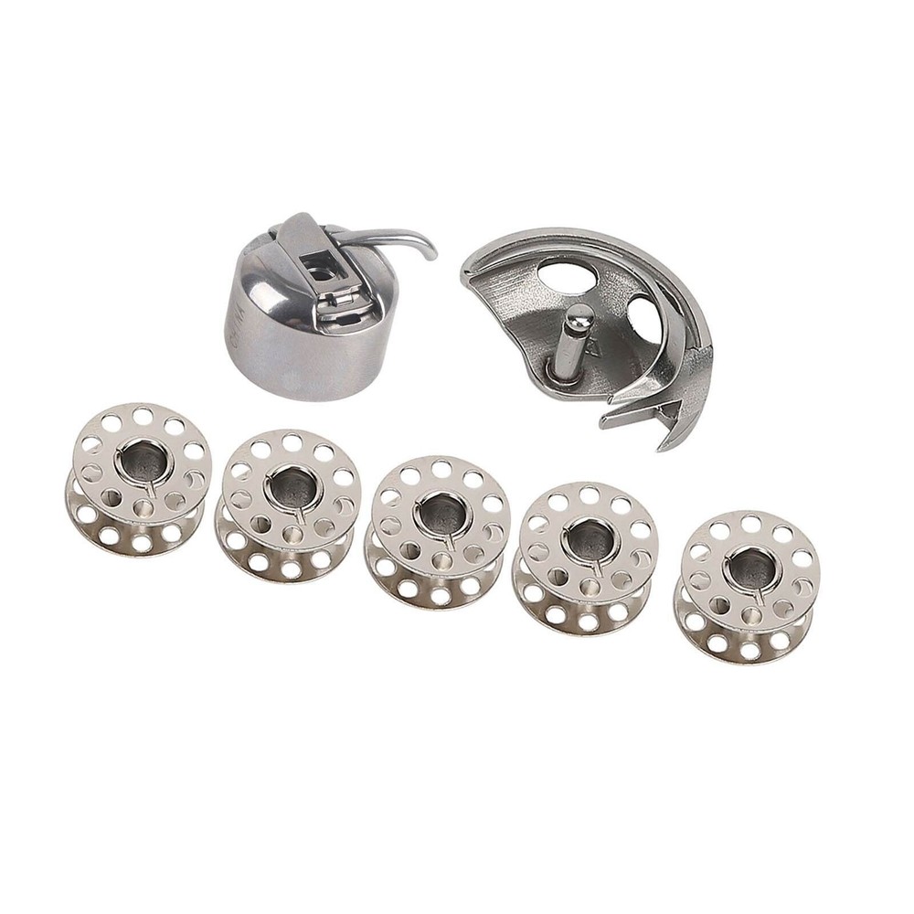 Bobbins + Bobbin Case + Shuttle Hook for Old Style Household Sewing Machine