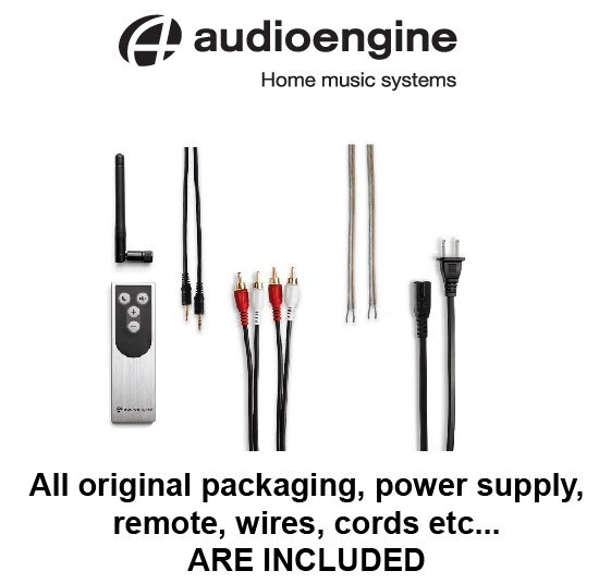 Audioengine A5+BT Home Music Speaker System With Bluetooth- BLK