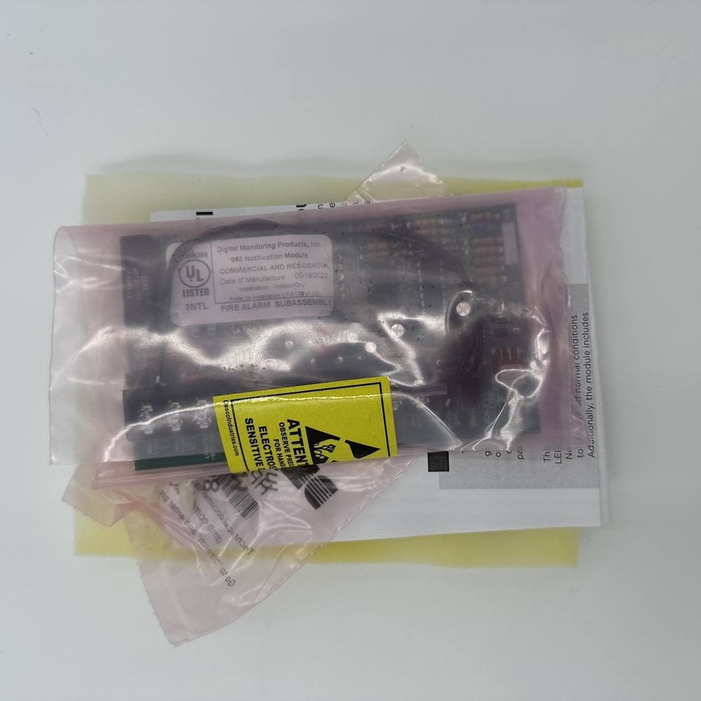 DMP 865 Style W/X Notification Module NAC Fire Alarm Interface New Open Box