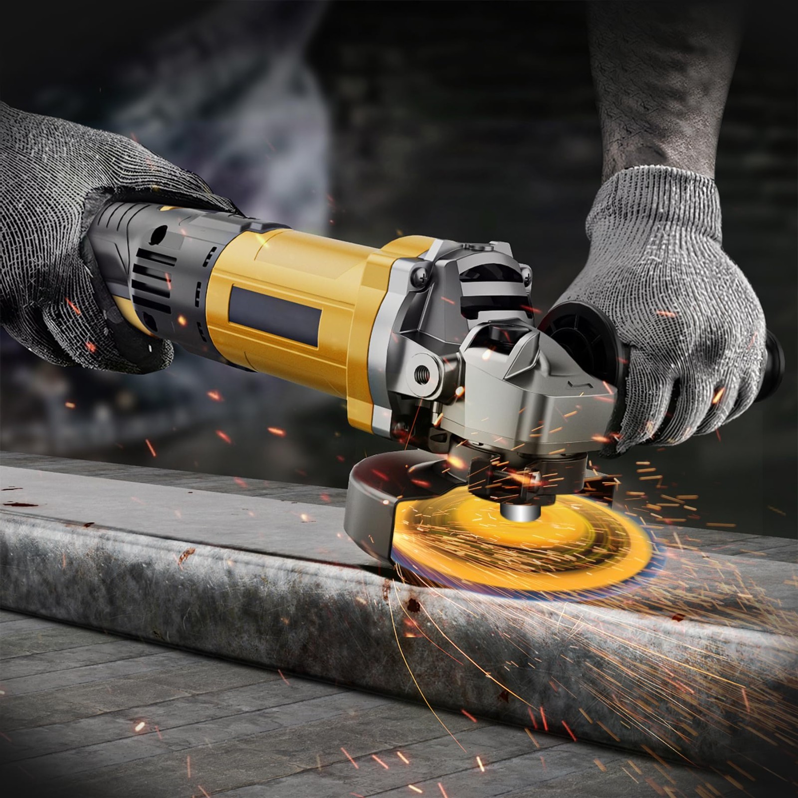 4-1/2" Zirconia Sanding Flap Discs 40 60 80 120 Grit 4.5" x 7/8" Grinding Wheels