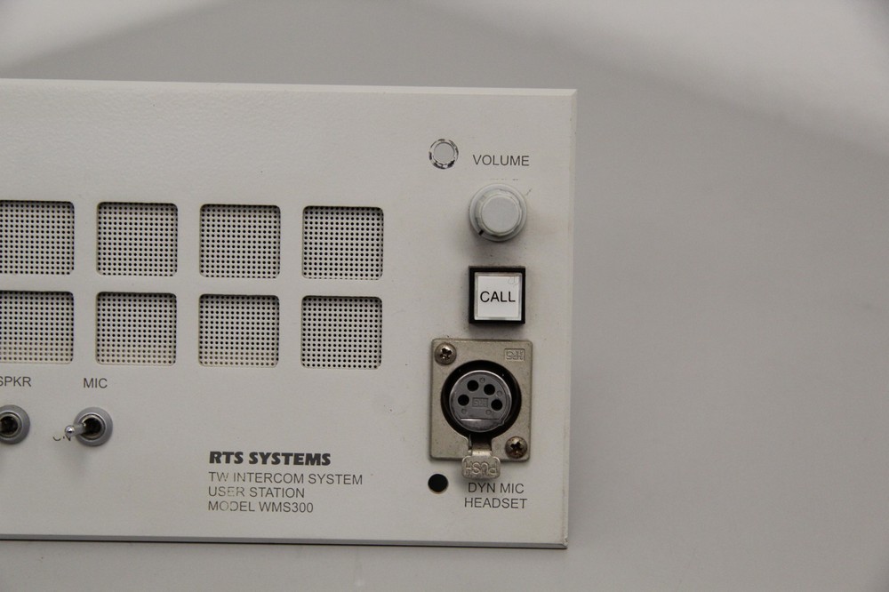 RTS WMS300 TW Intercom System Wall Mount User Station
