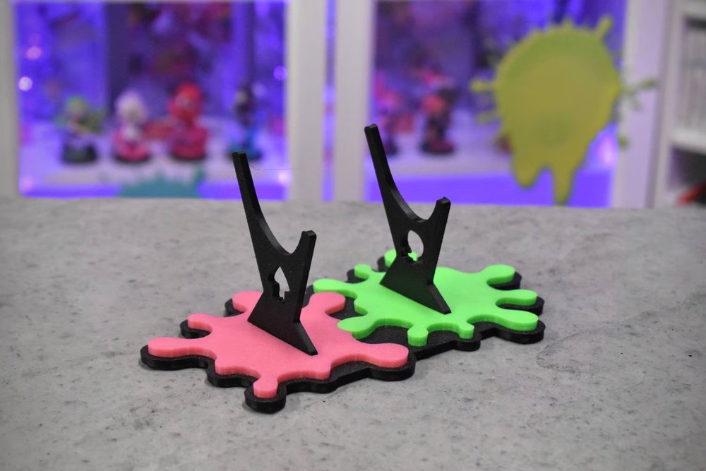 Splatoon 2 & 3 Nintendo Switch Pro Controller Display Stand - 3D Printed