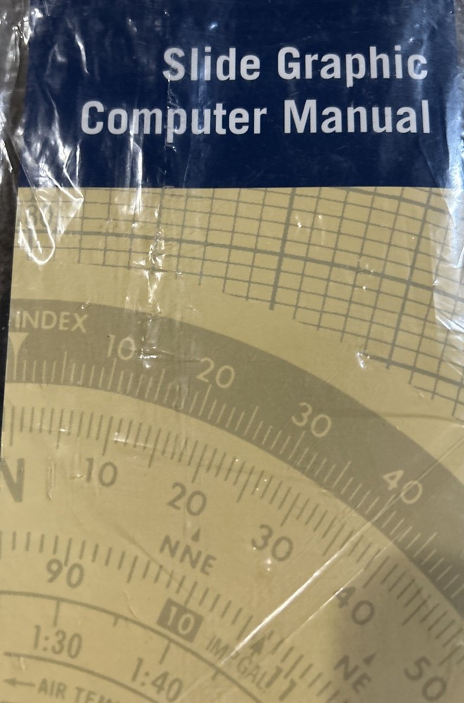 JEPPESEN CSG STUDENT FLIGHT SLIDE GRAPHIC COMPUTER MANUAL