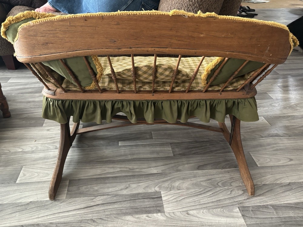 Antique Buckboard Wagon Bench Seat