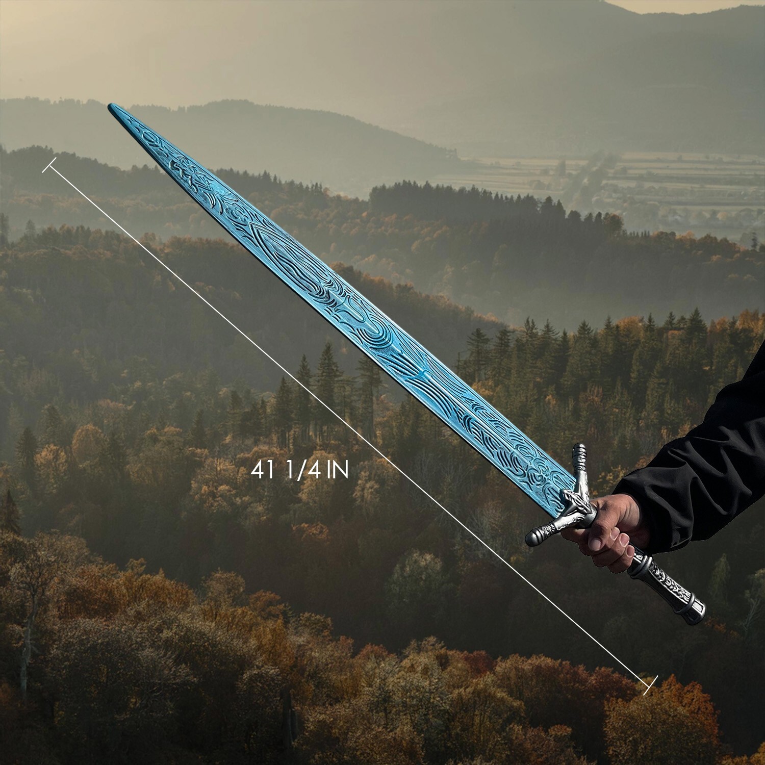 41 1/4" Elden Fantasy Ring Full Tang Foam Sword Similar to Moonlight Great Sword