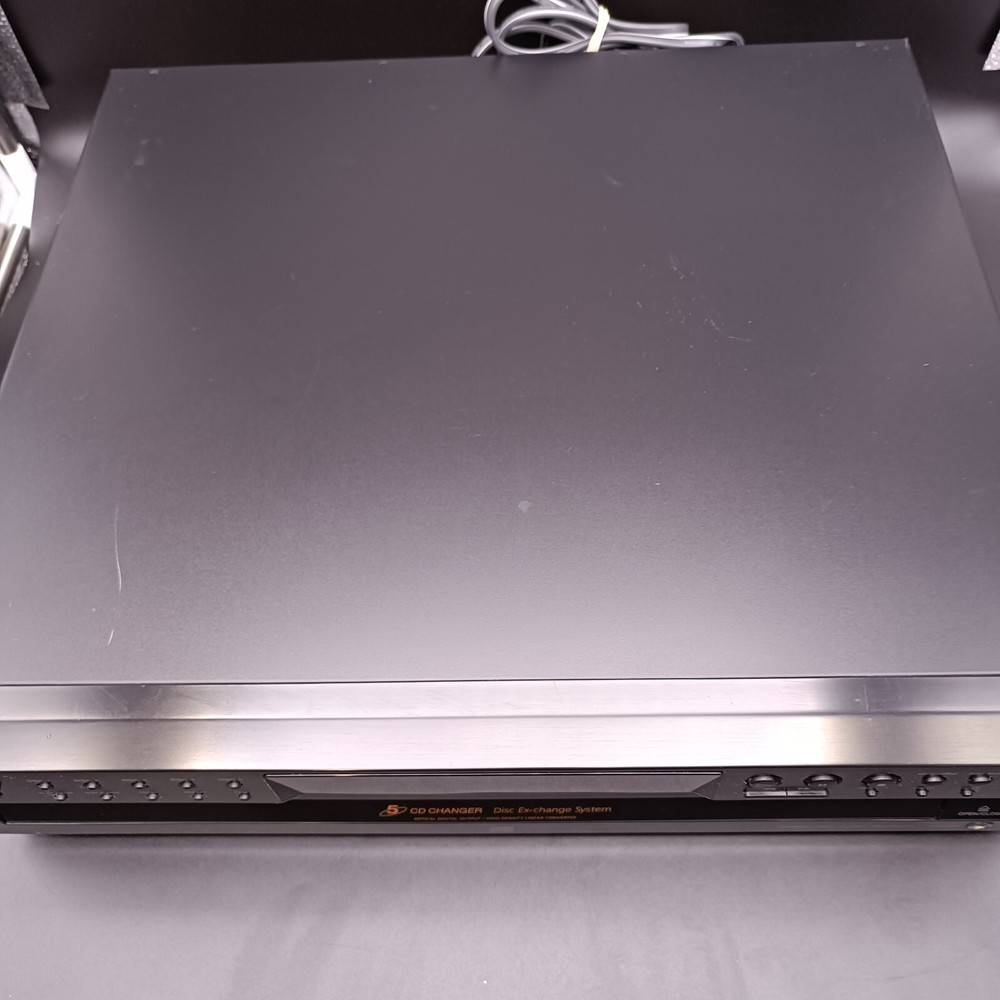 Sony CDP-CE375 5 Disc CD Changer Player Works Great No Remote