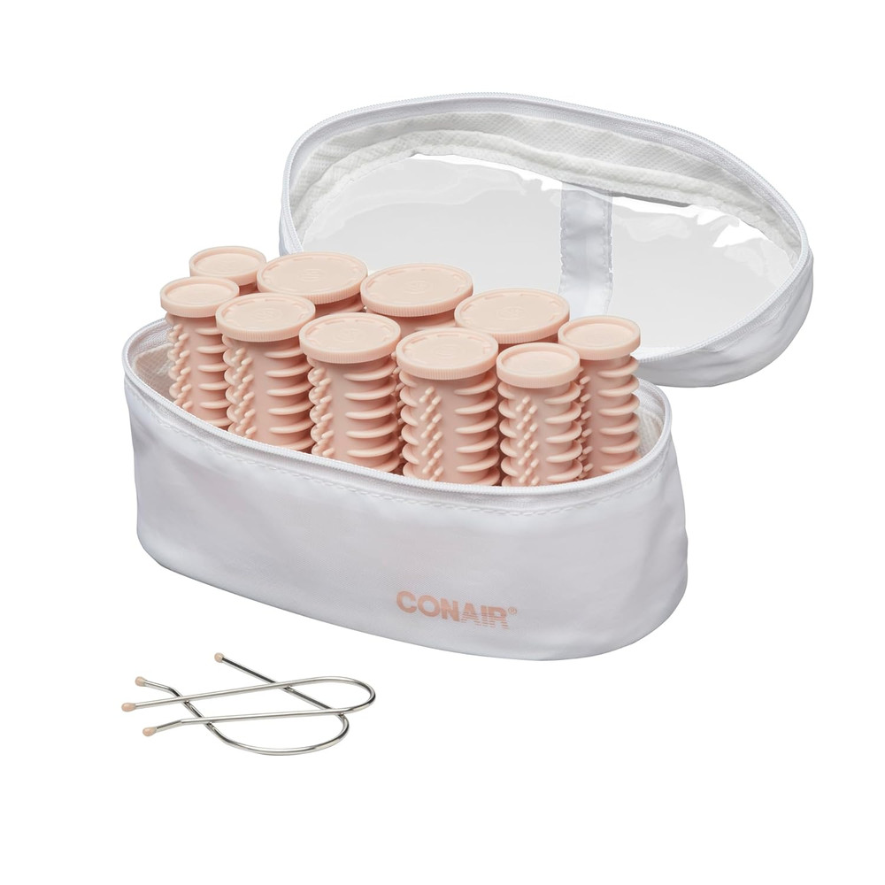 Conair Instant Heat Hot Rollers Set Multi Size Hair Curlers