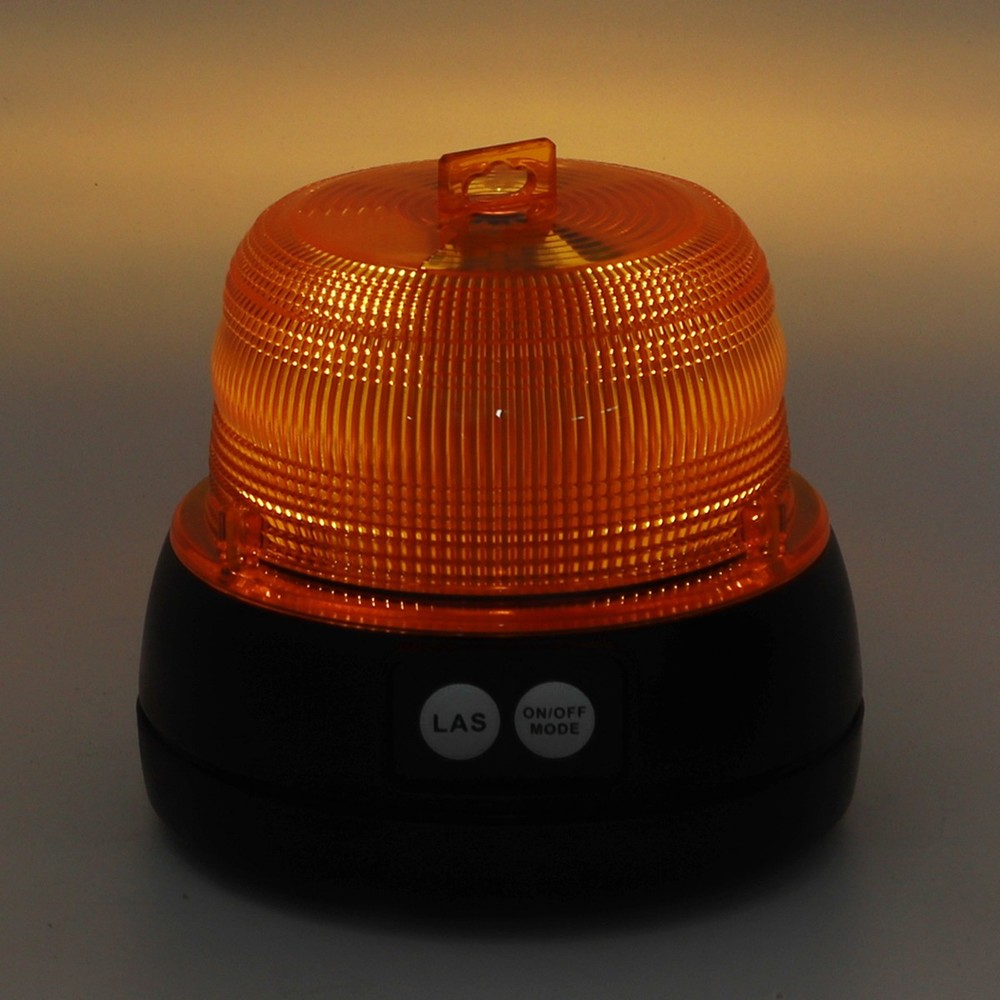 12V-24V Protable Flashing Magnetic LED Strobe Beacon Indicator Battery Powered