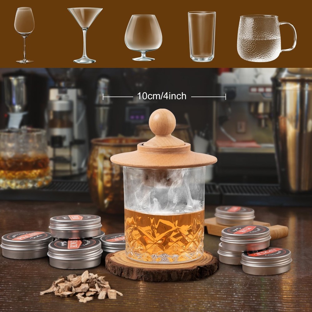 23Pcs Whiskey Smoker Kit Kit-23Pcs, Kit-23pcs