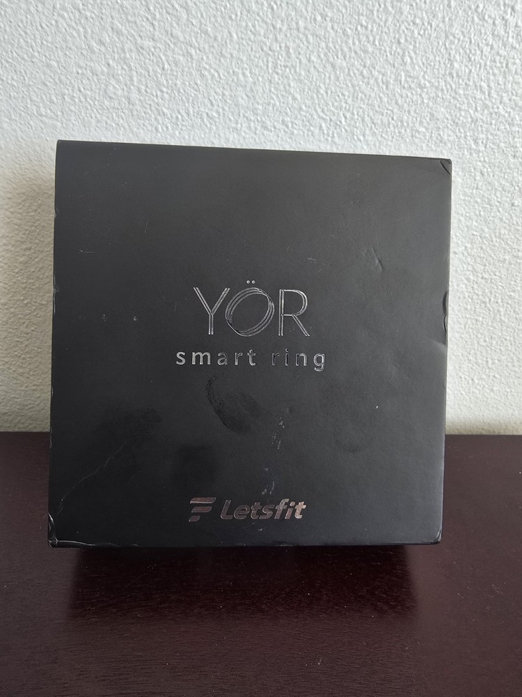 Letsfit YÖR LR-10-SL-CASE Smart Ring Activity Tracker Silver Size 10