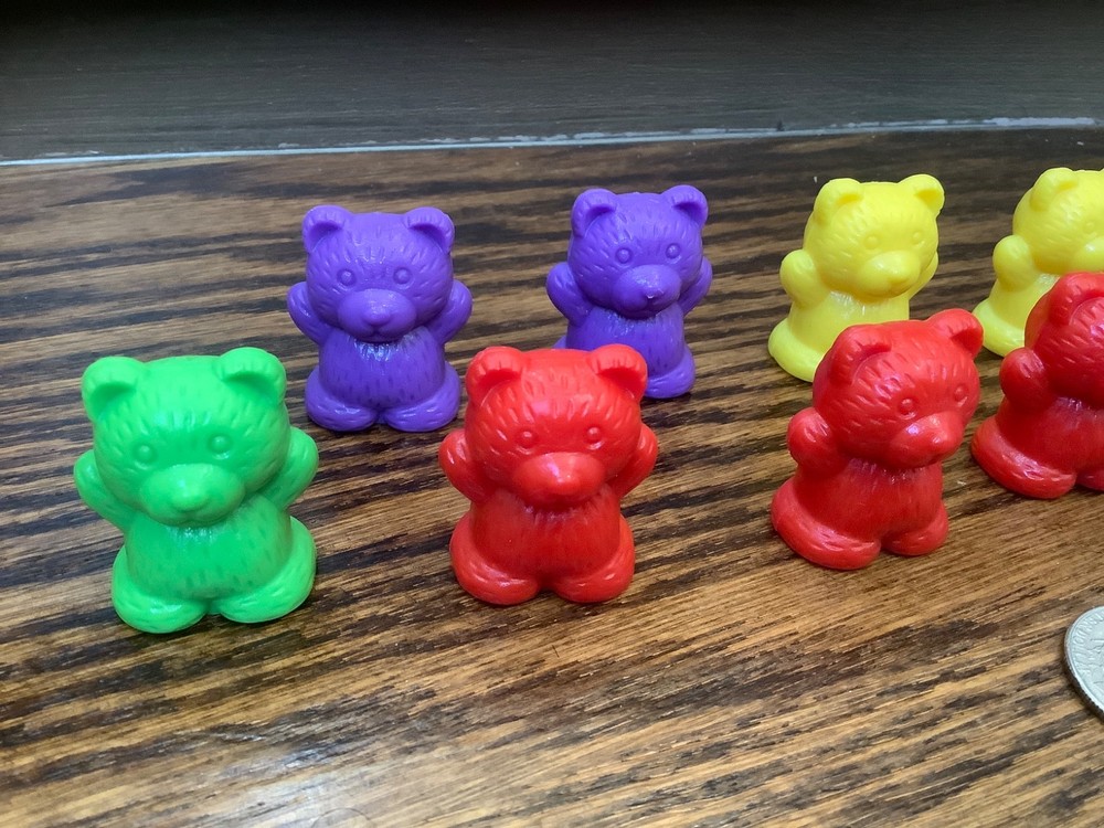 Learning Resources Bear Counters Educational Counting & Sorting (Lot of 12)
