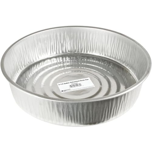 Performance Tool    W54280    3 1 2 Gal Galvanized Drain Pan