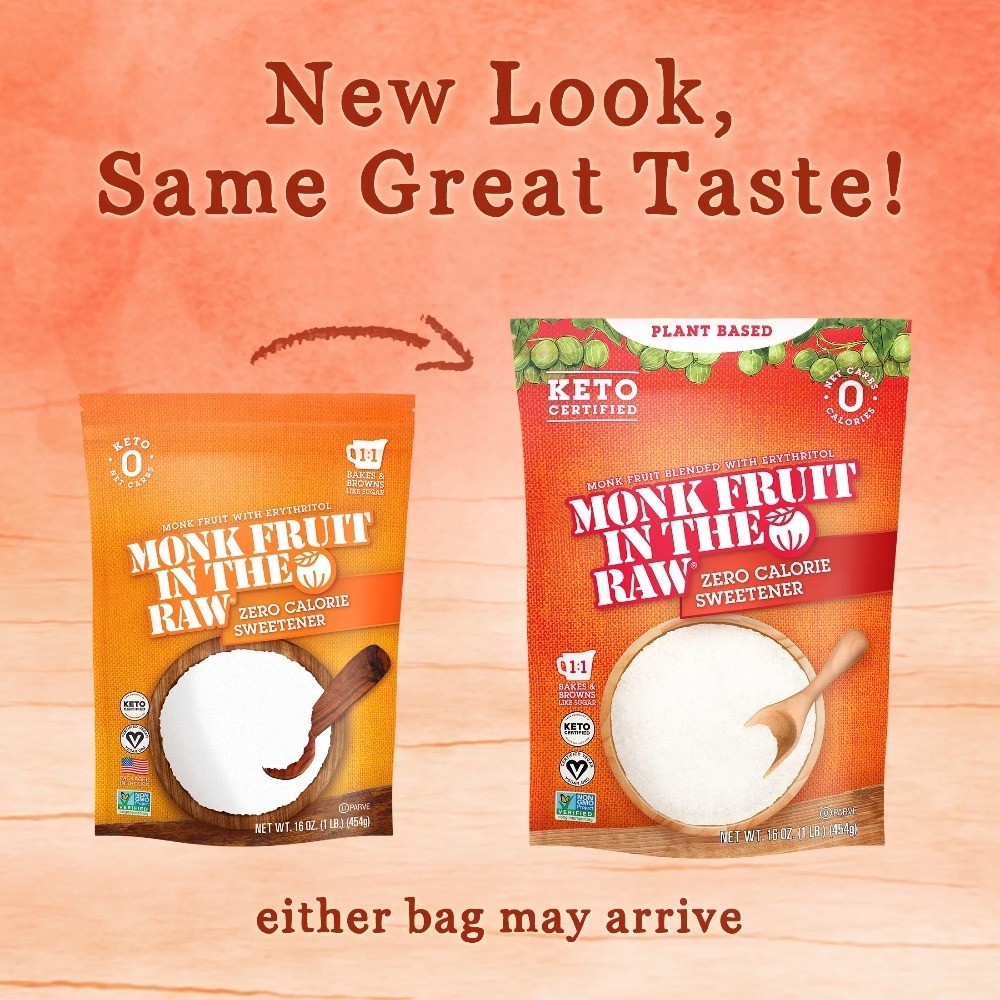 Zero Calorie Sweetener Sugar Substitute 2 Pack 16 oz