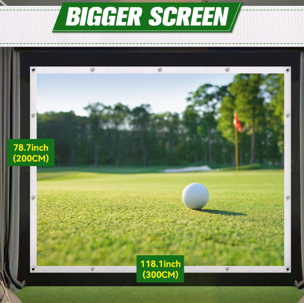 Golf Simulator Impact Screen for Indoor/Outdoor Golf Training,Golf Simulators Pr