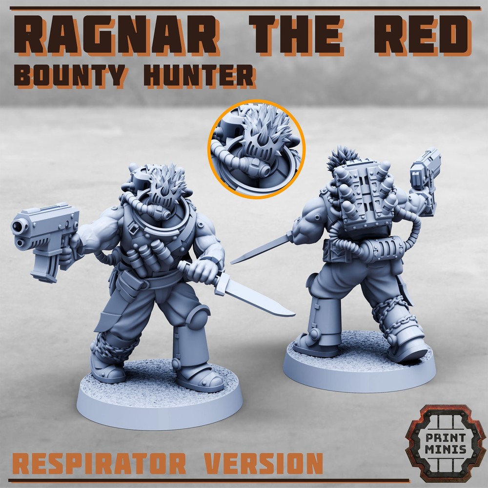 BOUNTY HUNTER RAGNAR THE RED