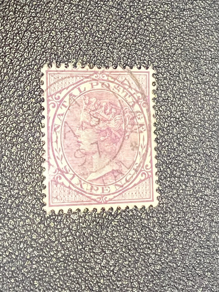 Natal stamp 71 used