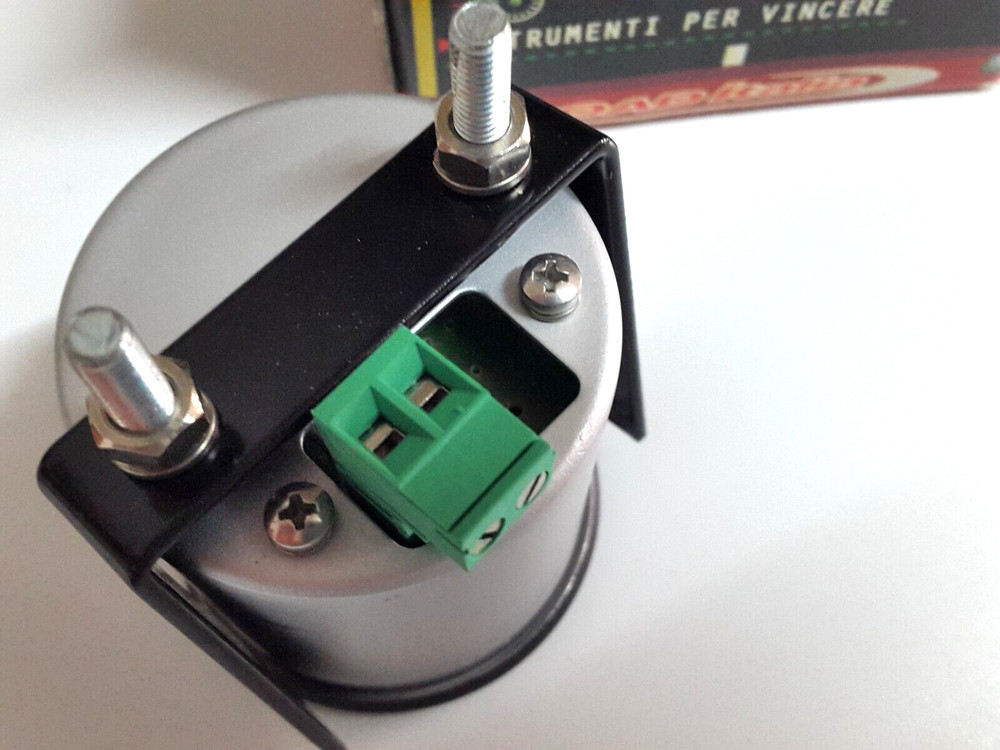Road Italia White Line Digital Voltmeter Voltmeter Indicator Instrument