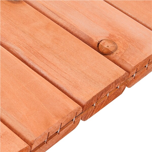 Wooden Fence Garden Landscape Edging Flexible Decorative Border for Yard Patio