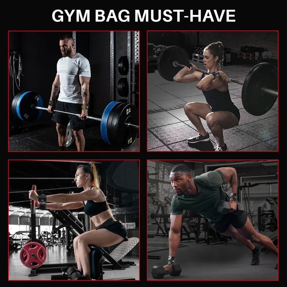 Weightlifting Wrist Wraps with Thumb Loop – 18 Inch HeavyDuty Support