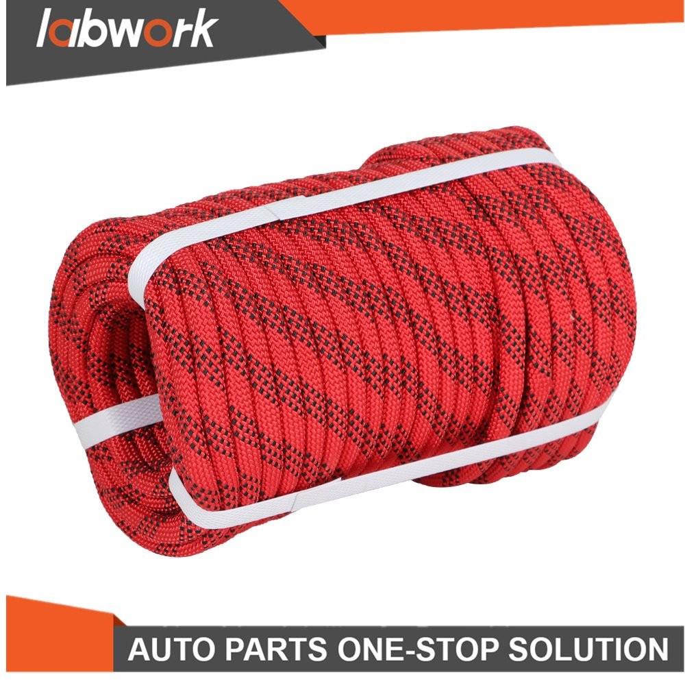 Labwork 3/8" × 100' High Strong Braid Polyester Rope Arborist Tree Rope