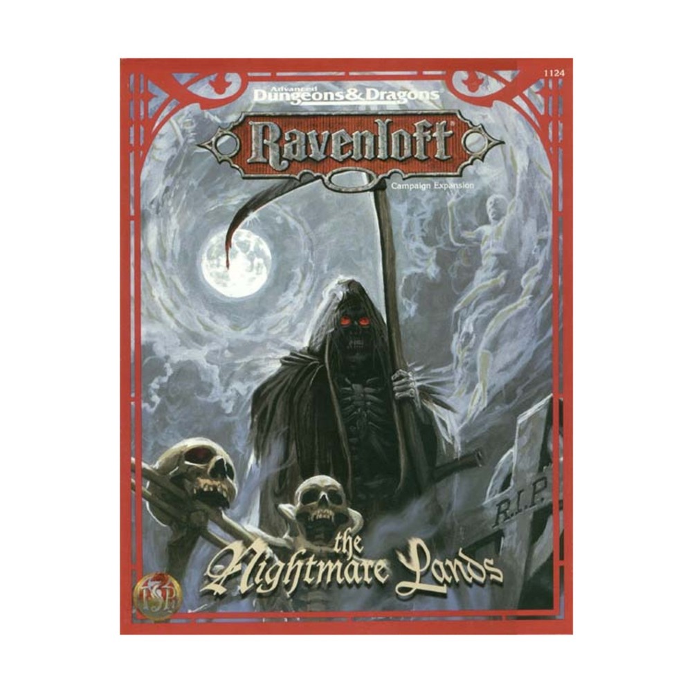 TSR Ravenloft Nightmare Lands VG/EX