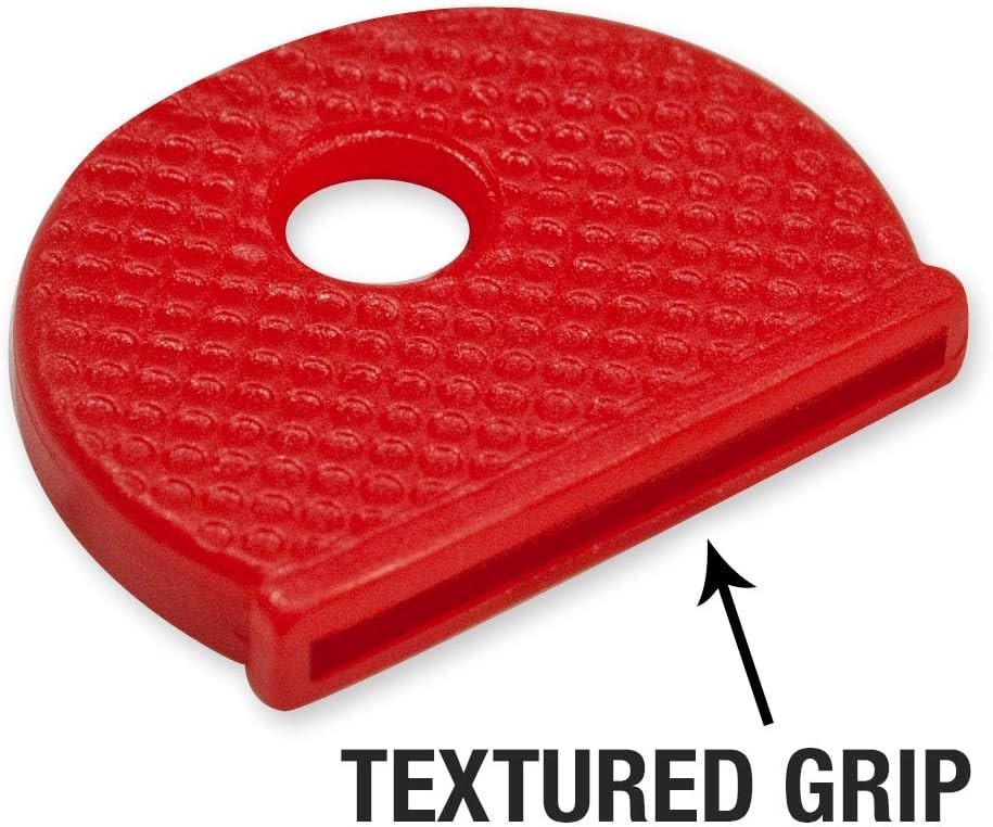 Durable and Lightweight Key Caps - 4 Assorted Colors for Easy Identification