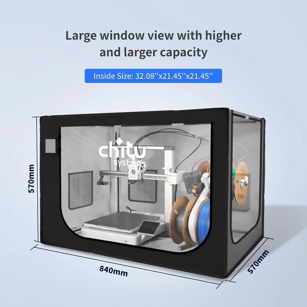 3D Printer Enclosure for Bambu Lab A1 Combo/A1 Mini Combo,