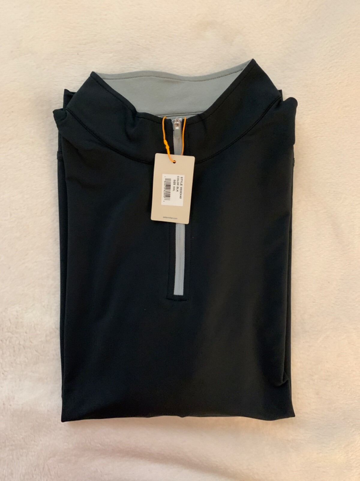 Peter Millar Perth performance quarter zip Choose Black or Blue & Size