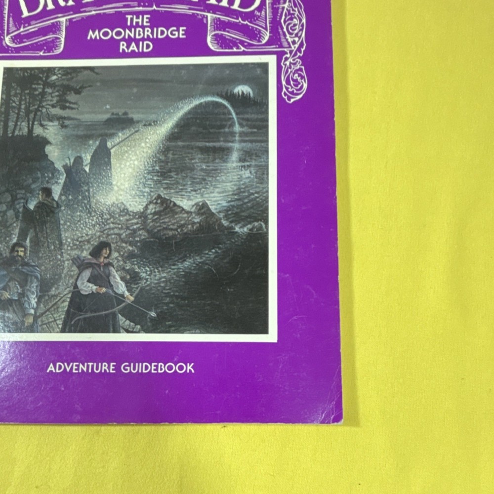 Adventure Learning Systems DragonRaid The Moonbridge Raid Guidebook 1984