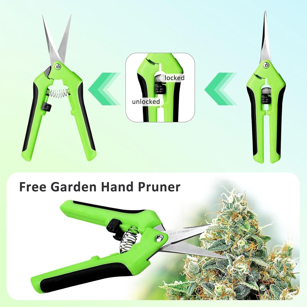 Versatile 24-Inch Herb Drying Net - Ceiling-Mountable with Safety Zipper Closure