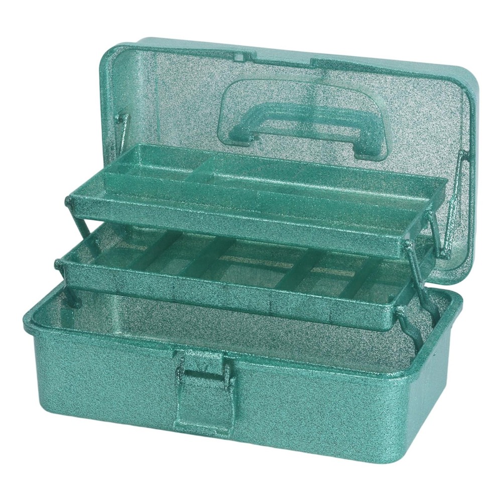 3-Tier Stackable Storage Organizer Box | Portable Multi-Use Tackle Box for Ar...