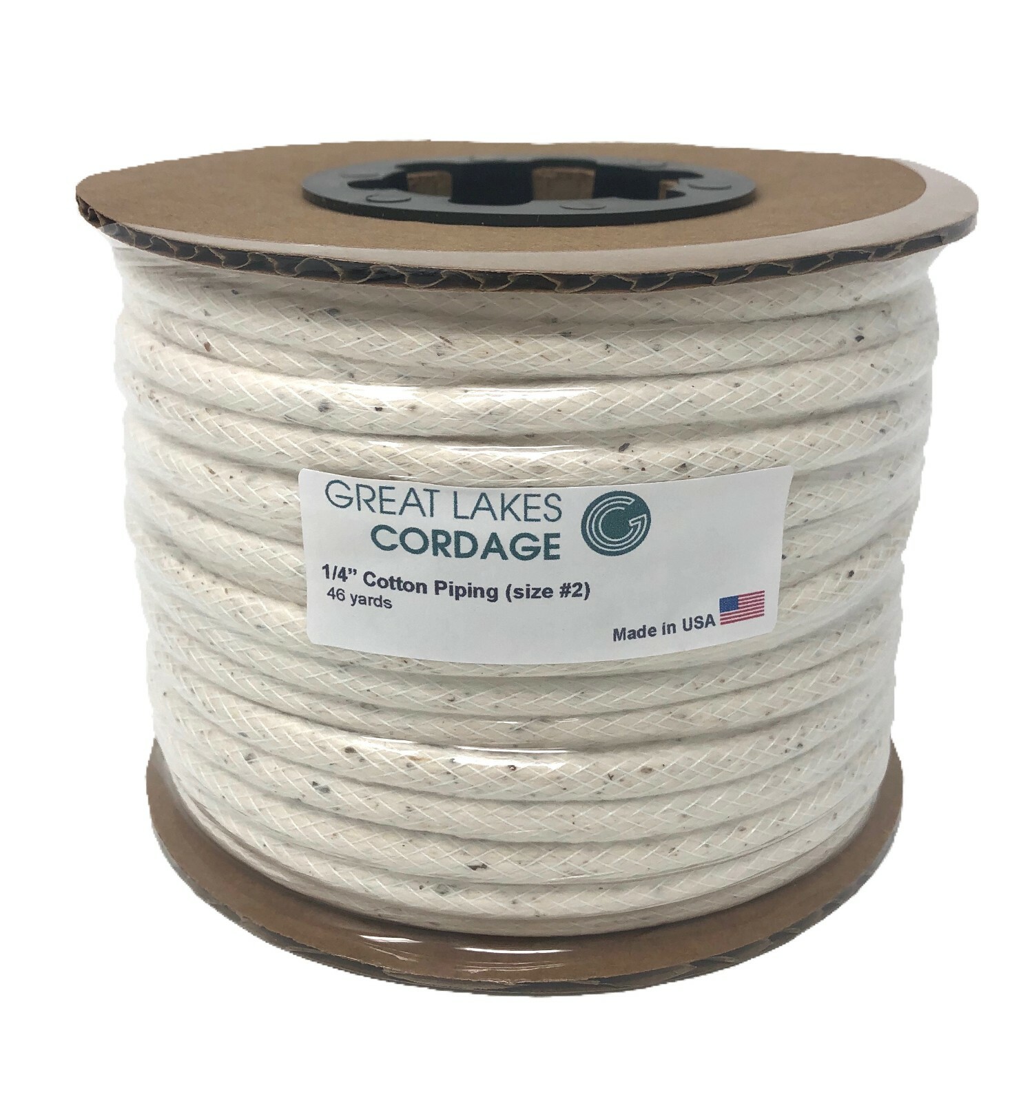 Great Lakes Cordage Cotton Piping Welt Cord, all sizes