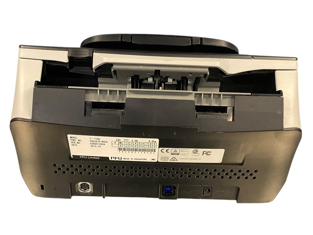 Fujitsu fi-7160 Document Scanner ADF Image Scanner USB 3.0 Read Description