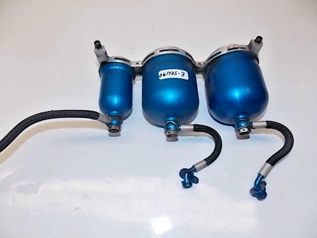 Roush Spun Alum 3 tank brake fluid reservoirs BMRS L/W lines AP race 061725-3