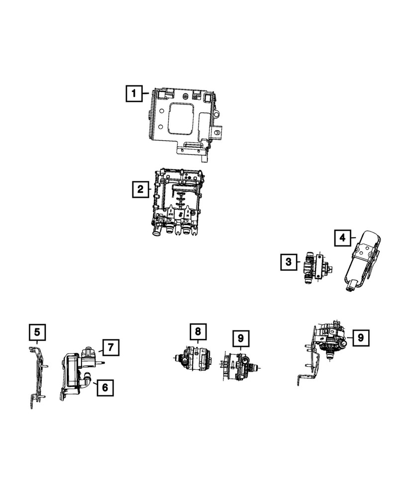 Genuine Mopar Water Pump 57008926AA