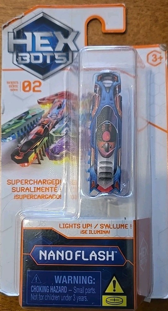 HEX Bots Nano B2 Flash Robot, Blue. NEW
