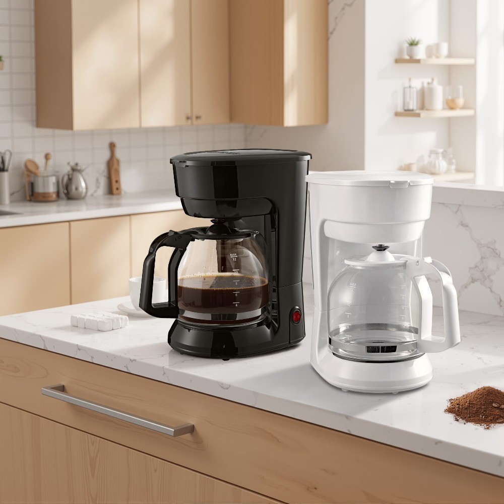 12-Cup Drip Coffee Maker Machine Programmable with Auto Shut-Off Thermal Carafe