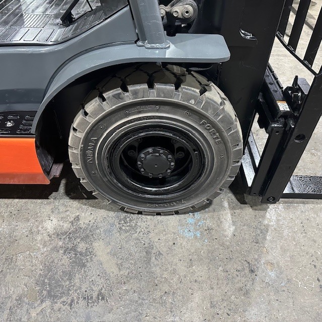 2021 Toyota 8FDU25 5000lb Used Diesel Forklift Triple Mast Sideshift 6243 Hours