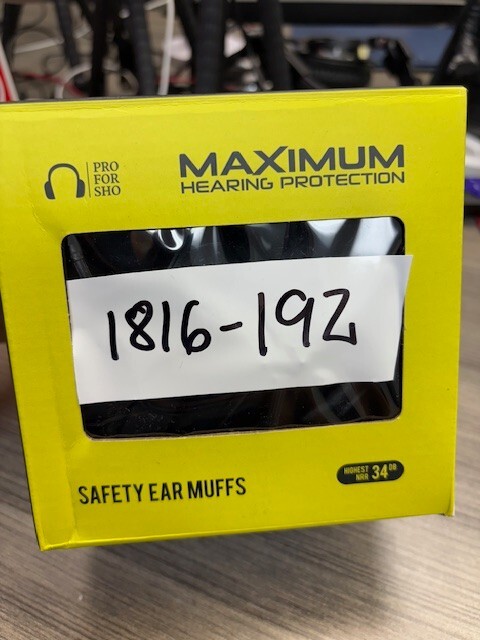 Hearing Protection Ear Muffs for Noise Reduction, 33dB Certified,