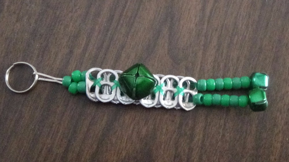 Green Horse Saddle Dangle