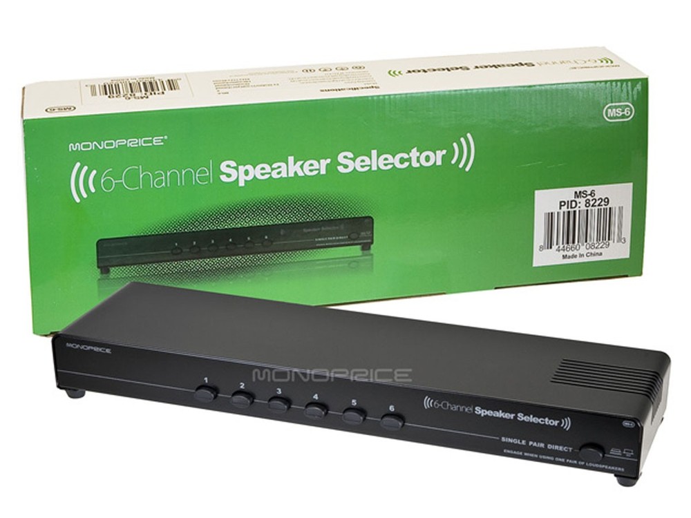 Monoprice 6-Channel Speaker Selector