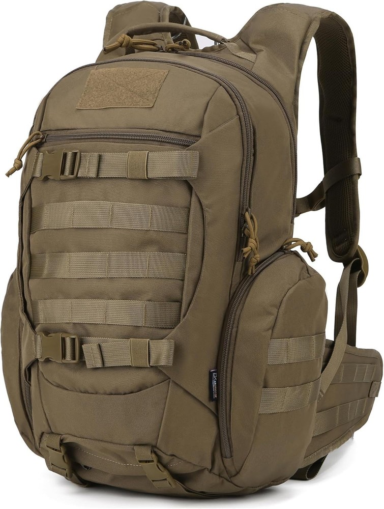 Lightweight 28L Tactical Molle Backpack with Hydration Compartment for Men