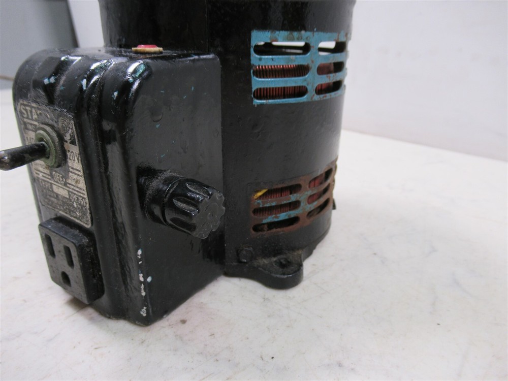 Vintage Staco 2PF751 Variable Auto Transformer Rare Antique Unit