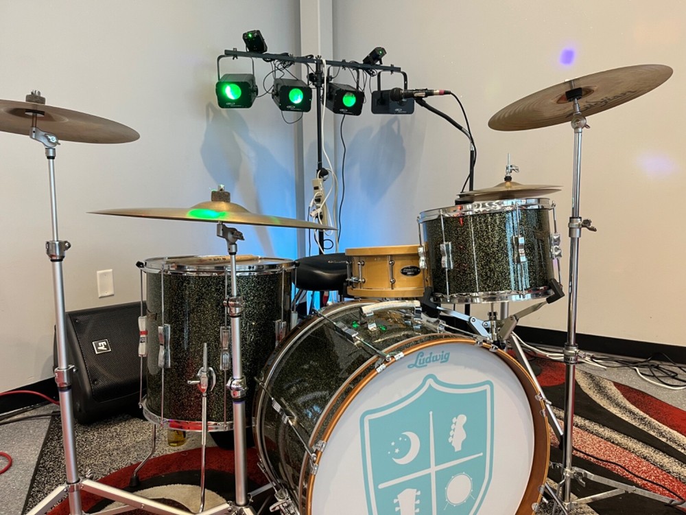 used ludwig drum sets kits