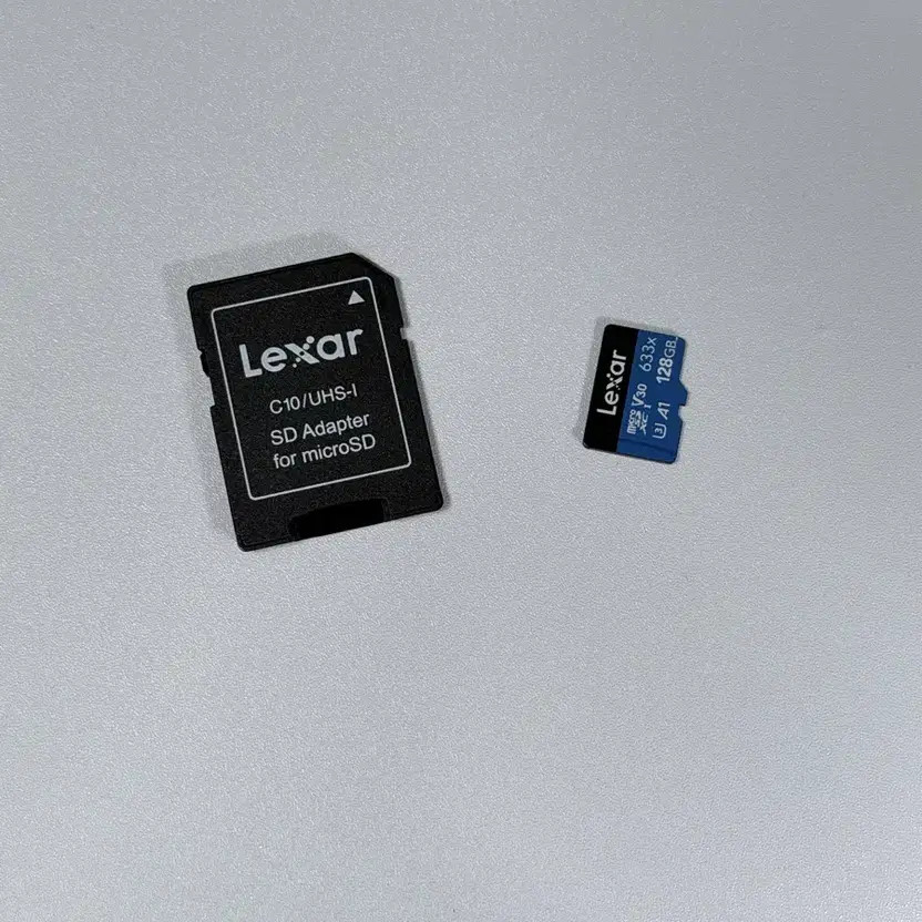 Lexar MicroSD 128GB Memory Card with Adapter High-Speed Storage