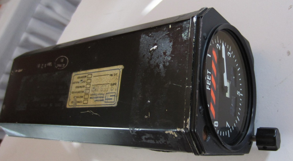SMITHS SERVOED ALTIMITERWL1107AM/MS/1 DIAL FUNCTIONS