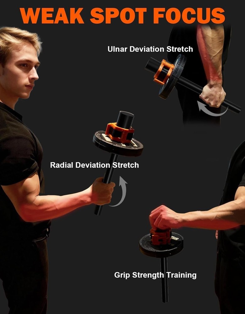 Compact & Lightweight Wrist Rotation Exerciser for Optimized Training Results